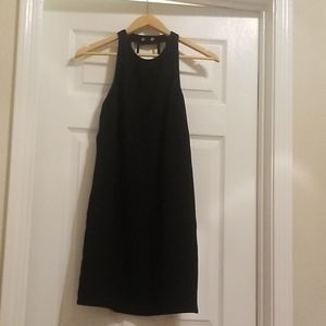 Halter style dress, open back dress